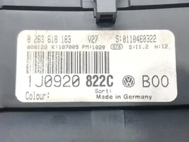 Volkswagen Bora Speedometer (instrument cluster) 1J0920822C