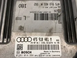 Audi A6 Allroad C6 Unité de commande, module ECU de moteur 