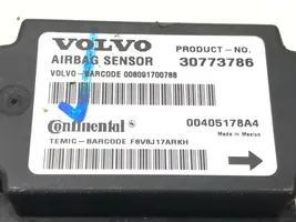 Volvo V50 Capteur de collision / impact de déploiement d'airbag 30773786