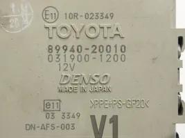 Toyota Avensis T270 Sterownik / moduł świateł Xenon 89940-20010