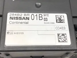 Nissan Qashqai Korin keskiosan ohjainlaite 284B2BR01B