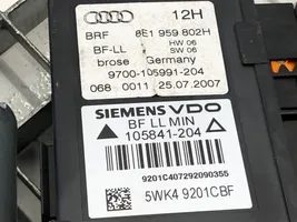 Audi A4 S4 B7 8E 8H Etuoven ikkunan nostin moottorilla 8E1959802H