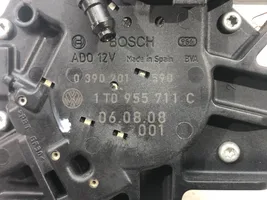 Volkswagen Touran I Takalasinpyyhkimen moottori 1T0955711C