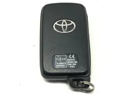 Toyota Avensis T270 Chiave/comando di accensione B74EA