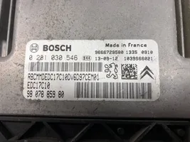 Citroen C-Elysée Unité de commande, module ECU de moteur 9807885980