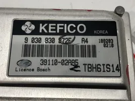 Hyundai Getz Komputer / Sterownik ECU silnika 39110-02AA5