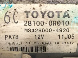 Toyota Avensis T250 Starteris 28100-0R010