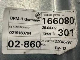 Volkswagen PASSAT B5.5 Priekinio el. lango pakėlimo mechanizmo komplektas 3B4837752FC