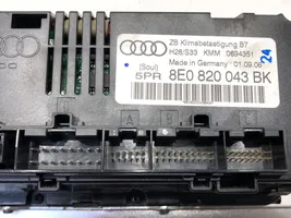 Audi A4 S4 B7 8E 8H Interruttore ventola abitacolo 8E0820043BK