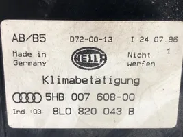 Audi A4 S4 B5 8D Interruttore ventola abitacolo 8L0820043B
