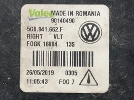 Volkswagen Golf VII Światło przeciwmgłowe przednie 5G0941662F