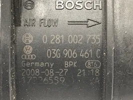 Audi A4 S4 B8 8K Luftmassenmesser Luftmengenmesser 0281002735