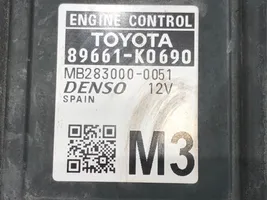 Toyota Yaris Unité de commande, module ECU de moteur 