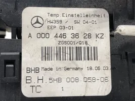 Mercedes-Benz Vito Viano W638 Interior fan control switch A0004463628