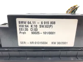 BMW X5 E53 Przełącznik / Włącznik nawiewu dmuchawy 6915808