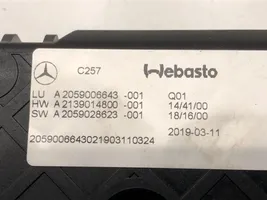 Mercedes-Benz CLS C257 Motore/attuatore A2059006643