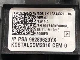 Opel Grandland X Pyyhkimen/suuntavilkun vipukytkin 98289620YX