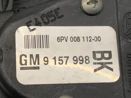 Opel Astra H Pedał gazu / przyspieszenia 9157998BK