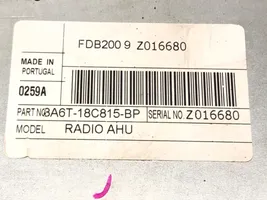 Ford Fiesta Radio/CD/DVD/GPS-pääyksikkö 8A6T-18C815-BP