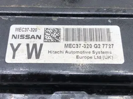Nissan Micra Unité de commande, module ECU de moteur MEC37-320