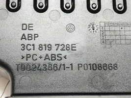 Volkswagen PASSAT B6 Copertura griglia di ventilazione laterale cruscotto 3C1819728E
