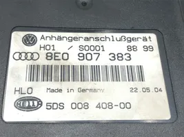 Audi A4 S4 B6 8E 8H Centralina/modulo rimorchio barra di traino 8E0907383