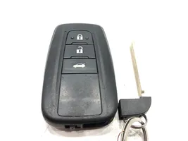Toyota Corolla E210 E21 Užvedimo raktas (raktelis)/ kortelė MR15381