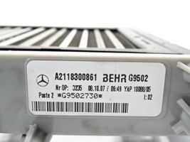 Mercedes-Benz CLS C219 Sähköinen ohjaamon lämmittimen säteilylämmitin A2118300861