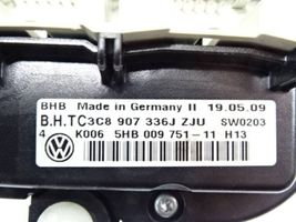 Volkswagen Golf VI Ilmastoinnin ohjainlaite 3C8907336J