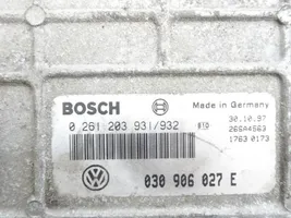 Volkswagen Polo III 6N 6N2 6NF Engine control unit/module 030906027E