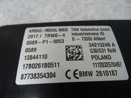 BMW 5 G30 G31 Sėdynės oro pagalvė 7383543