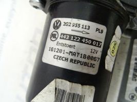 Volkswagen Polo VI AW Mechanizm i silniczek wycieraczek szyby przedniej / czołowej 2G2955023