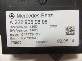 Mercedes-Benz S W222 Czujnik A2229050606