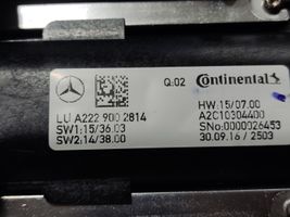 Mercedes-Benz S C217 Controllo multimediale autoradio A2229002814