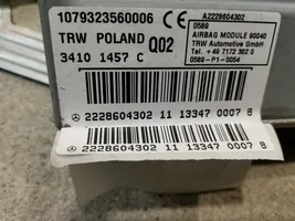 Mercedes-Benz S W222 Poduszka powietrzna Airbag fotela A2228604302