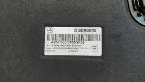 Mercedes-Benz CLS C257 Wykładzina podłogowa bagażnika A2576800100