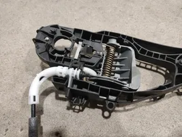 BMW 7 G11 G12 Support extérieur, poignée de porte arrière 7377242