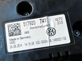 Volkswagen Golf Sportsvan Tachimetro (quadro strumenti) 517920741