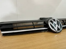 Volkswagen Golf VII Front bumper upper radiator grill 5G0853651CC