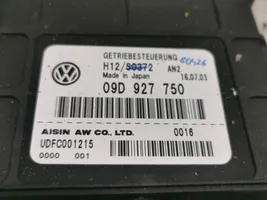 Volkswagen Touareg I Module de contrôle de boîte de vitesses ECU 09D927750