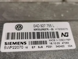 Volkswagen Touareg I Module de contrôle de boîte de vitesses ECU 0AD927755L