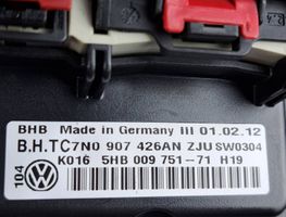Volkswagen Golf VI Gaisa kondicioniera / klimata kontroles / salona apsildes vadības bloks (salonā) 7N0907426AN