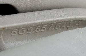 Volkswagen Golf VII (D) garniture de pilier (haut) 5G9857643A