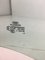 Audi A4 S4 B8 8K priekšējo durvju stikls (četrdurvju mašīnai) 43R001582