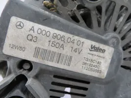 Mercedes-Benz C W204 Generaattori/laturi A0009060401