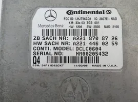 Mercedes-Benz SL R230 Äänikomentojen ohjainlaite A2218708726