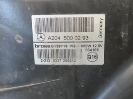 Mercedes-Benz E C207 W207 Elektryczny wentylator chłodnicy A2045000293