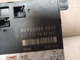Mercedes-Benz E W211 Centralina/modulo portiere 2118208485