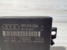 Audi A3 S3 8P Sterownik / Moduł parkowania PDC 8P0919283A