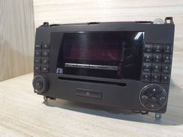 Mercedes-Benz A W169 Unità principale autoradio/CD/DVD/GPS A1698206189